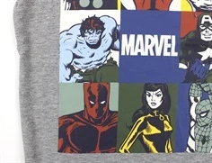 Name It t-shirt grey melange Marvel